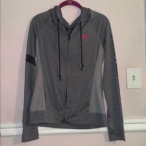 Pink Victoria’s Secret Ultimate Full Zip Hoodie